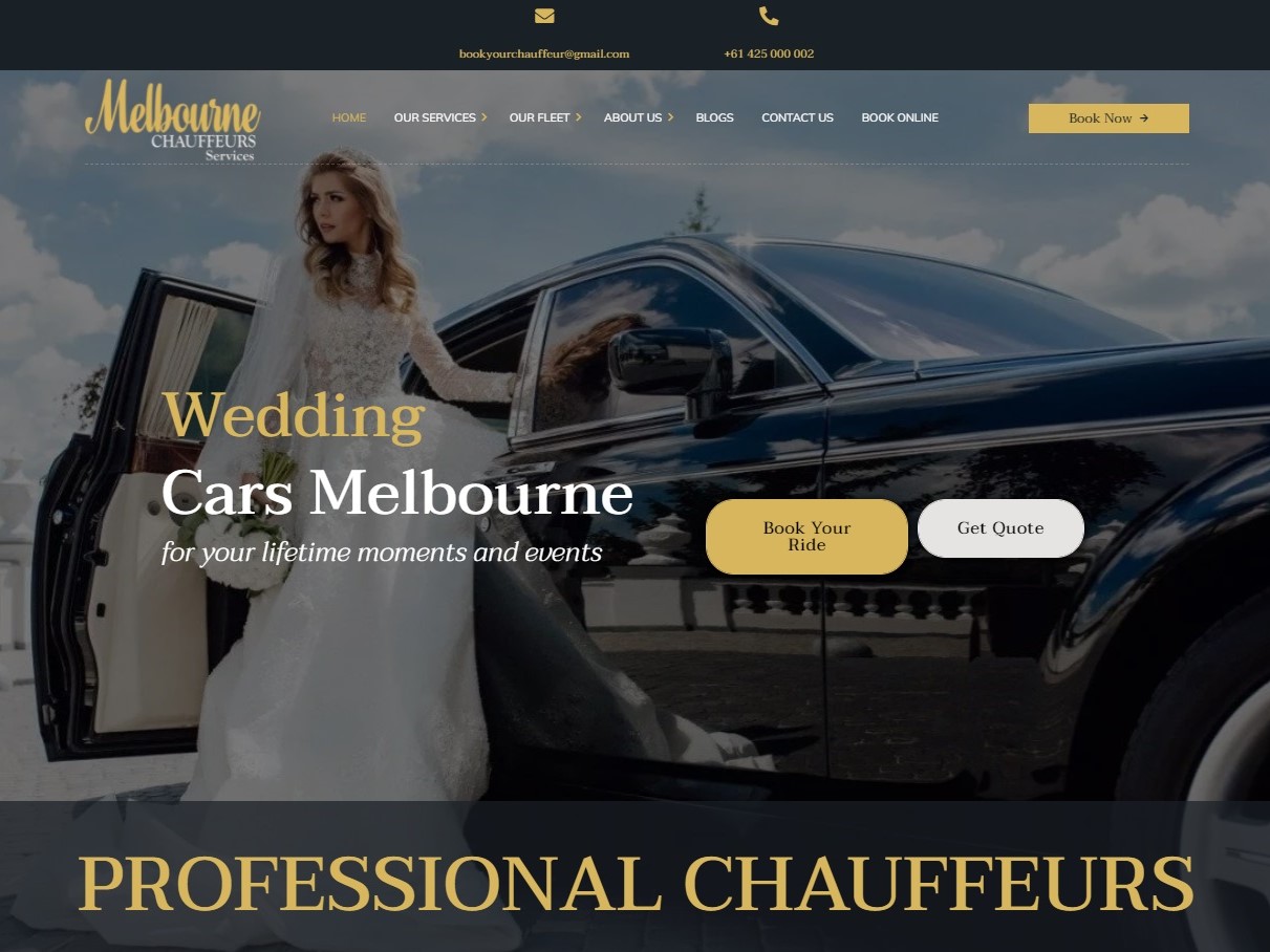 Melbourne Chauffeurs Services